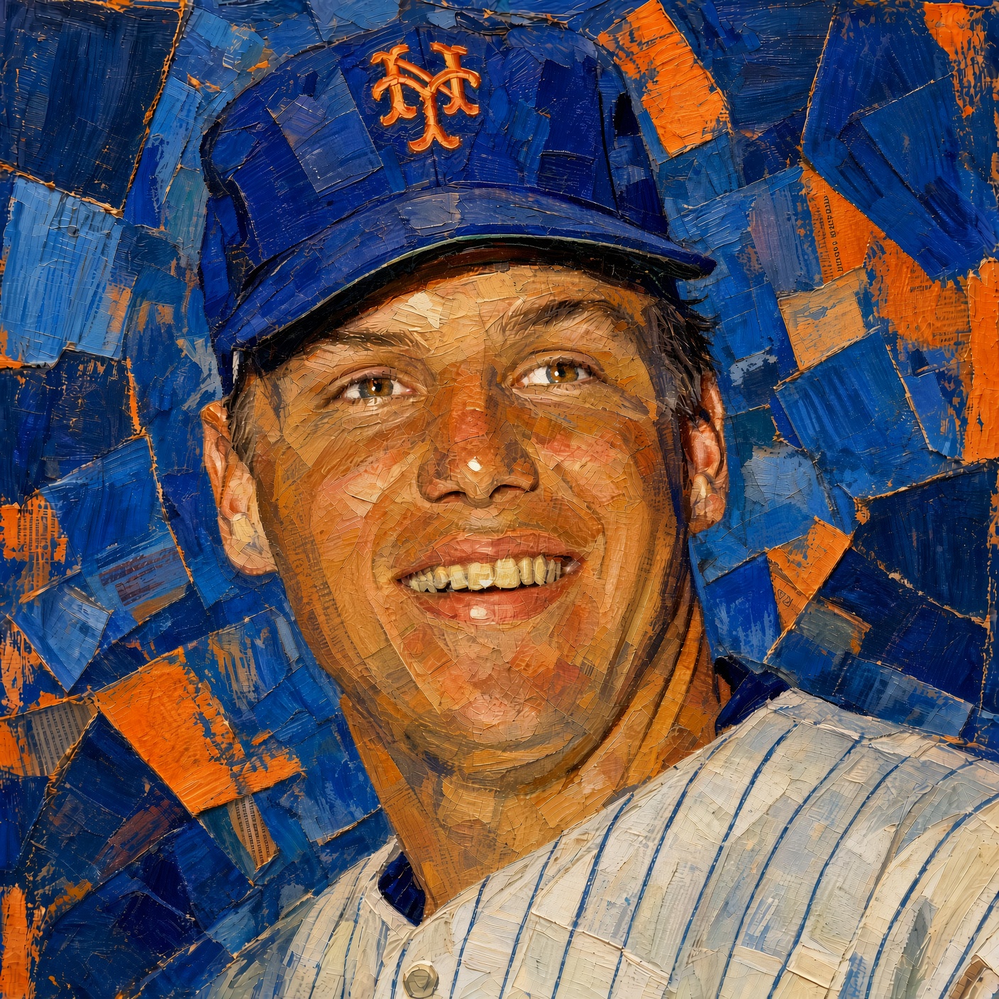 Tom Seaver, SI portrait by Higgie